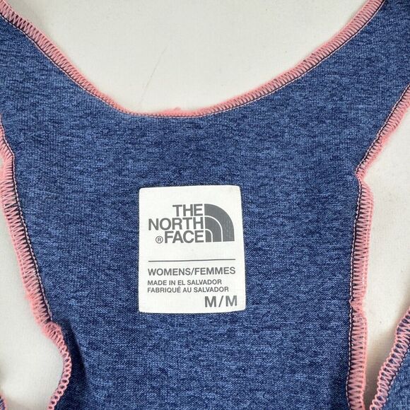 The North Face Sweat Now Smile Tomorrow Womens Blue Raceback Tank Top Size M - Picture 6 of 10